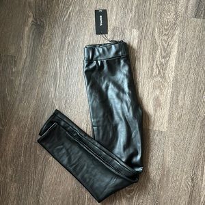 Leather Leggings Size M